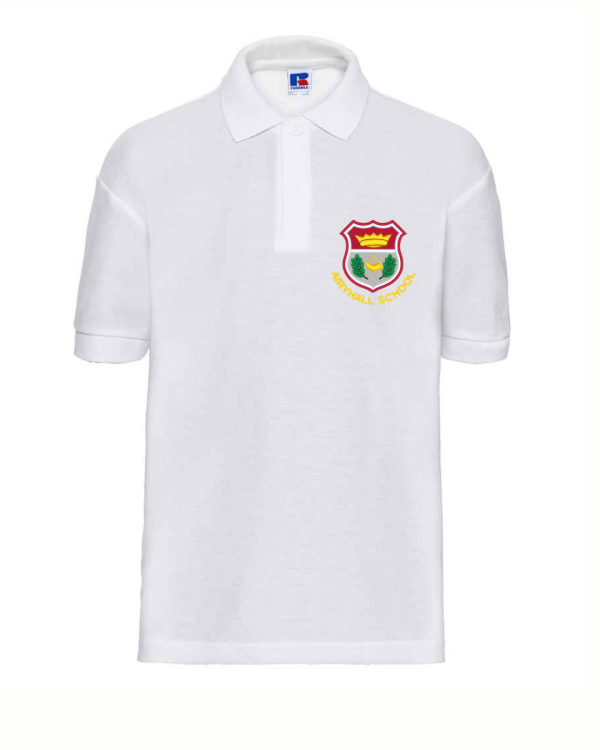 Poly/Cotton Piqué Polo Shirt (with logo)