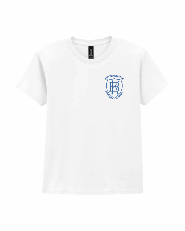 Heavy Cotton™ T-Shirt (with logo) — White