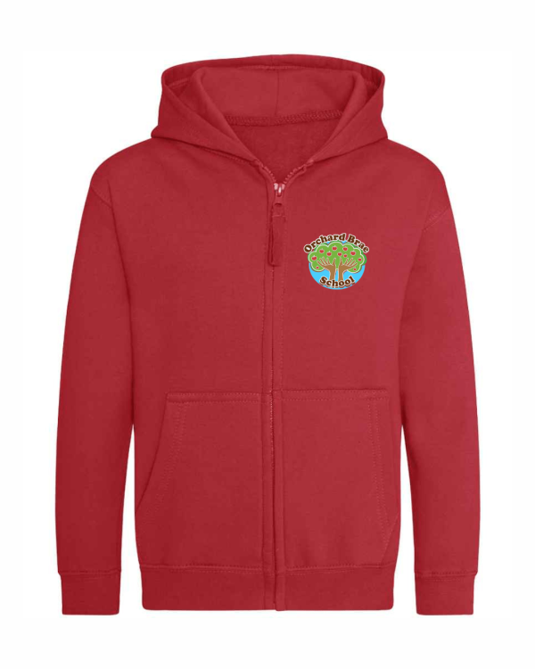 Zoodie (with logo) — Red