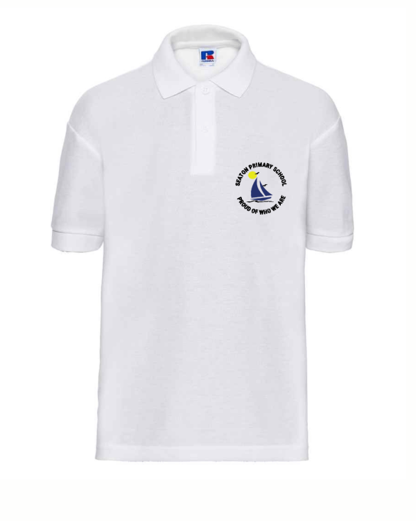 Poly/Cotton Piqué Polo Shirt (with logo)