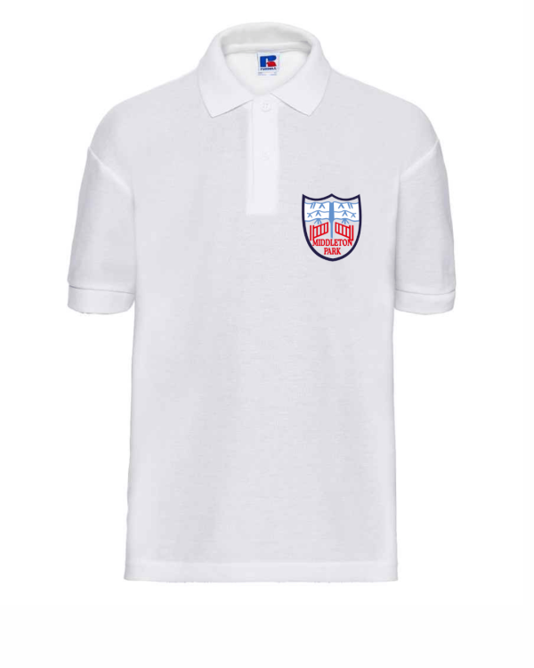 Poly/Cotton Piqué Polo Shirt (with logo)
